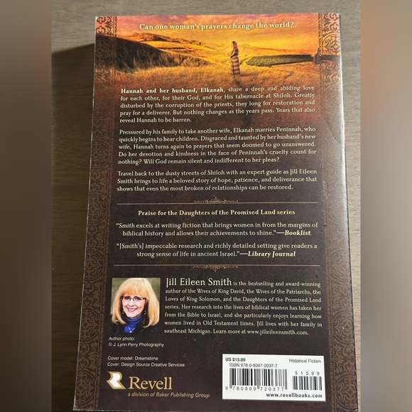 A Passionate Hope: Hannah’s Story by Jill Eileen Smith - Picture 2 of 2